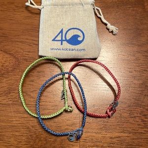 Hawaiian Monk Seal Braided Bracelets
